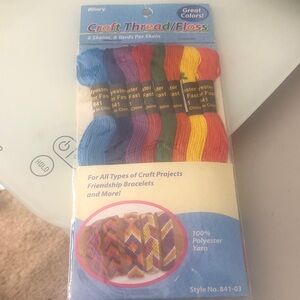 Craft Thread Floss 8 Colors/ Pack